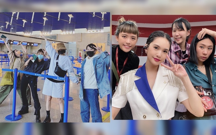 楊丞琳兩邊都有家沒所謂,但3位伙伴3個多月沒回家,她終於帶她們回台了。