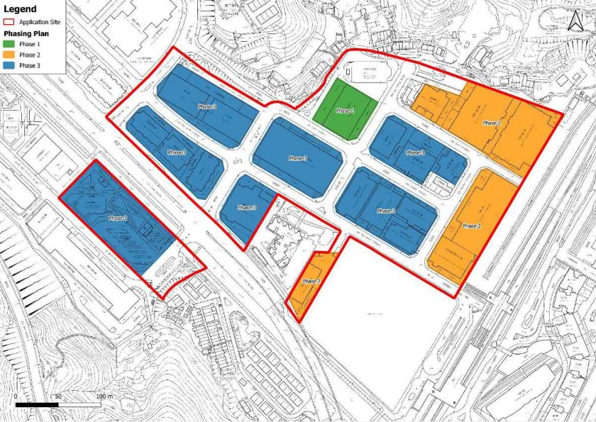 城規會規劃圖。