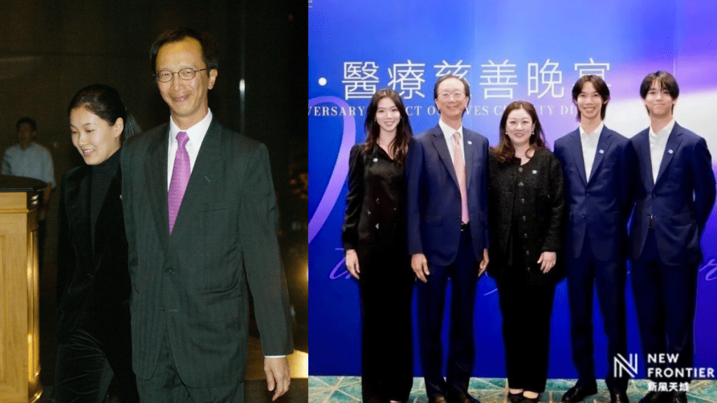 伏明霞一家五口最新全家福  「跳水皇后」面頰圓潤賢妻之相  學霸大女又靚又叻