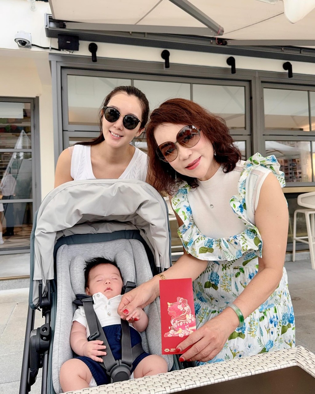 林作媽媽王莉妮公開麥明詩兒子正面樣。 林作媽媽王莉妮公開麥明詩兒子正面樣。