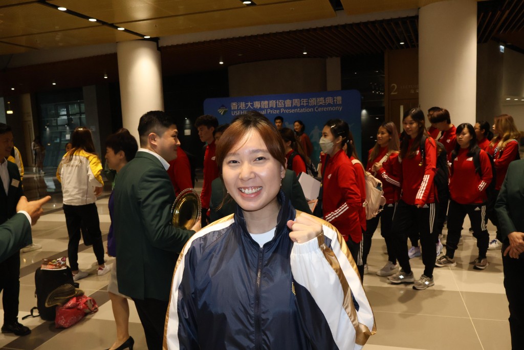 苏慧音落选「大专全年最佳女子运动员」，但会出战世大运。徐嘉华摄