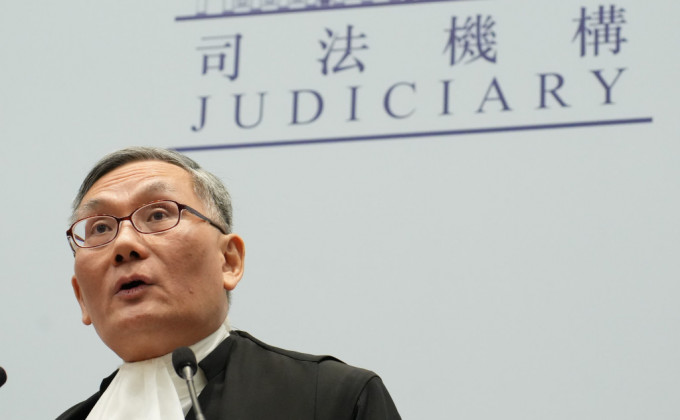 终审法院首席法官张举能。（资料图片）