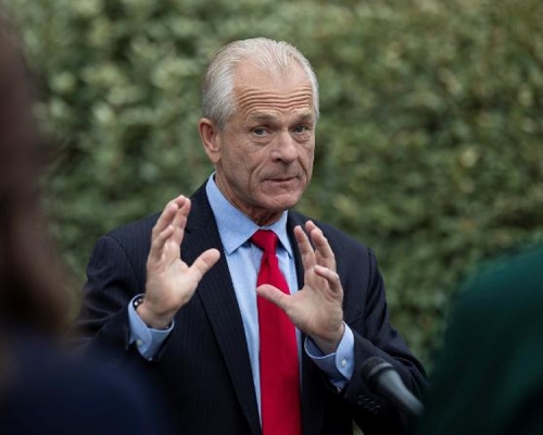 美國白宮貿易顧問納瓦羅。AP圖