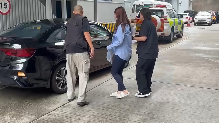 素海霖被捕帶署。警方提供