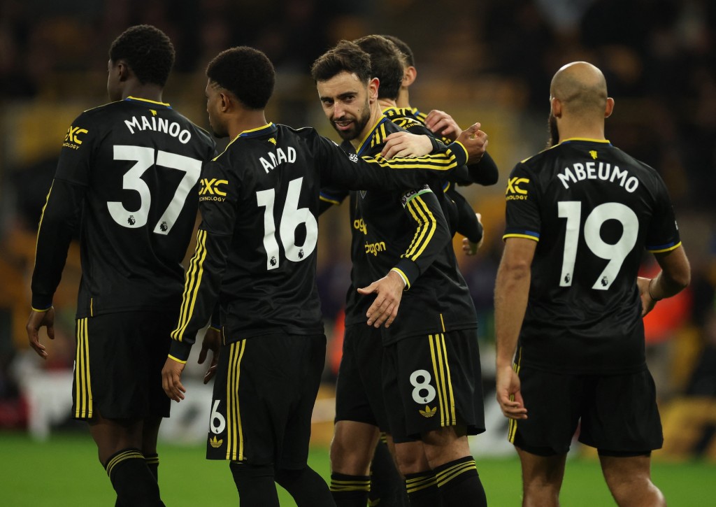 般奴自2023年7月接過曼聯隊長臂章。路透社