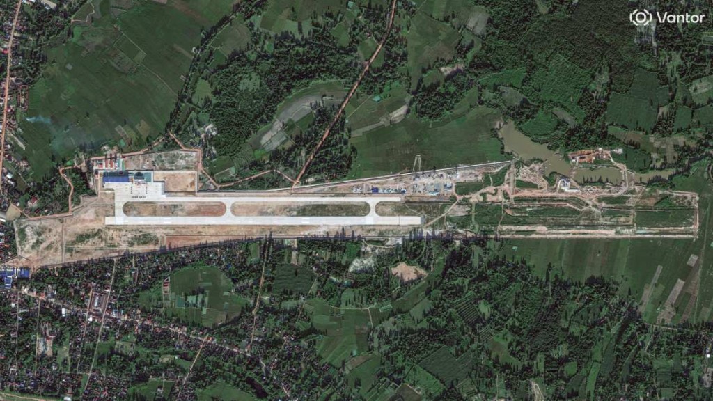 中國在老撾的聯合空軍基地已啟用。路透社