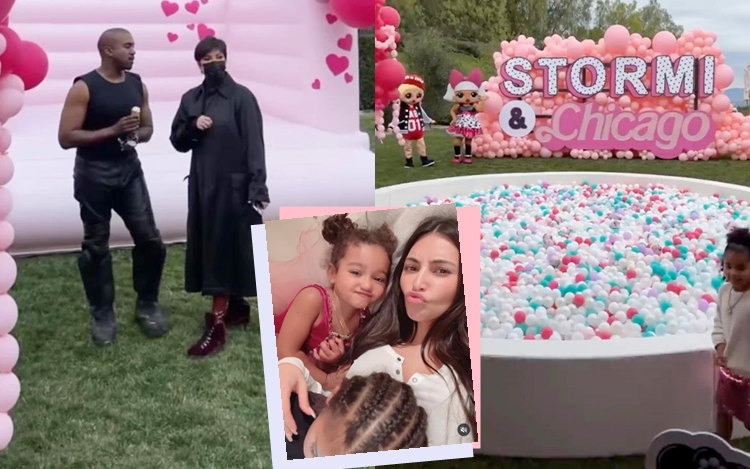 Kanye稱由Travis Scott告知女兒派對地點,曾遭保安阻止進入。