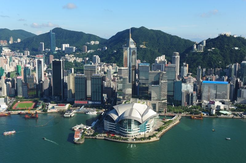 香港擁有一國兩制的優勢。資料圖片 香港擁有一國兩制的優勢。資料圖片
