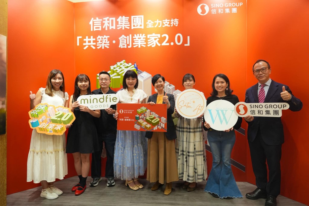 房屋局局長何永賢早前到訪奧海城，與「共築．創業家」2.0計劃下的青年創業者交流。何永賢fb