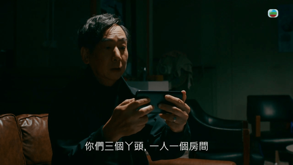 蒋志光的角色「福田」今晚一集被陈豪枪杀，遗下三个女儿。