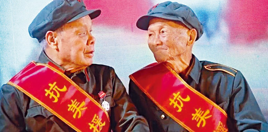 ■抗美援朝老兵將獲紀念獎章。