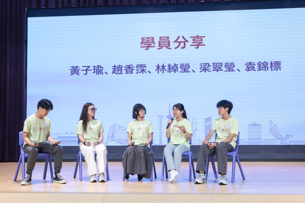 學員分享遼寧交流經驗。 學員分享遼寧交流經驗。