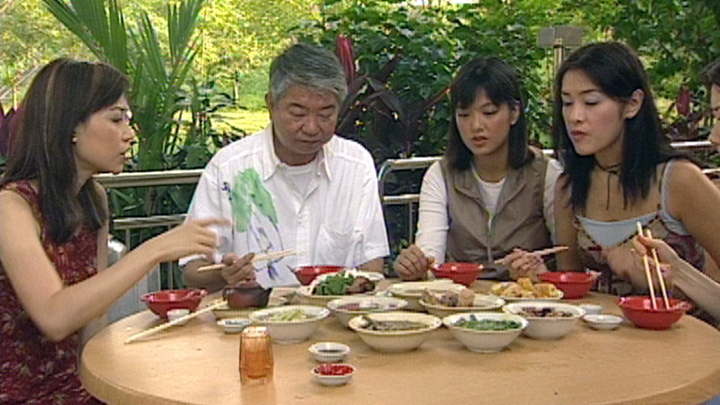 《蔡瀾歎世界》每集都有不同美女陪蔡瀾歎世界，是90年代旅遊節目的經典作。