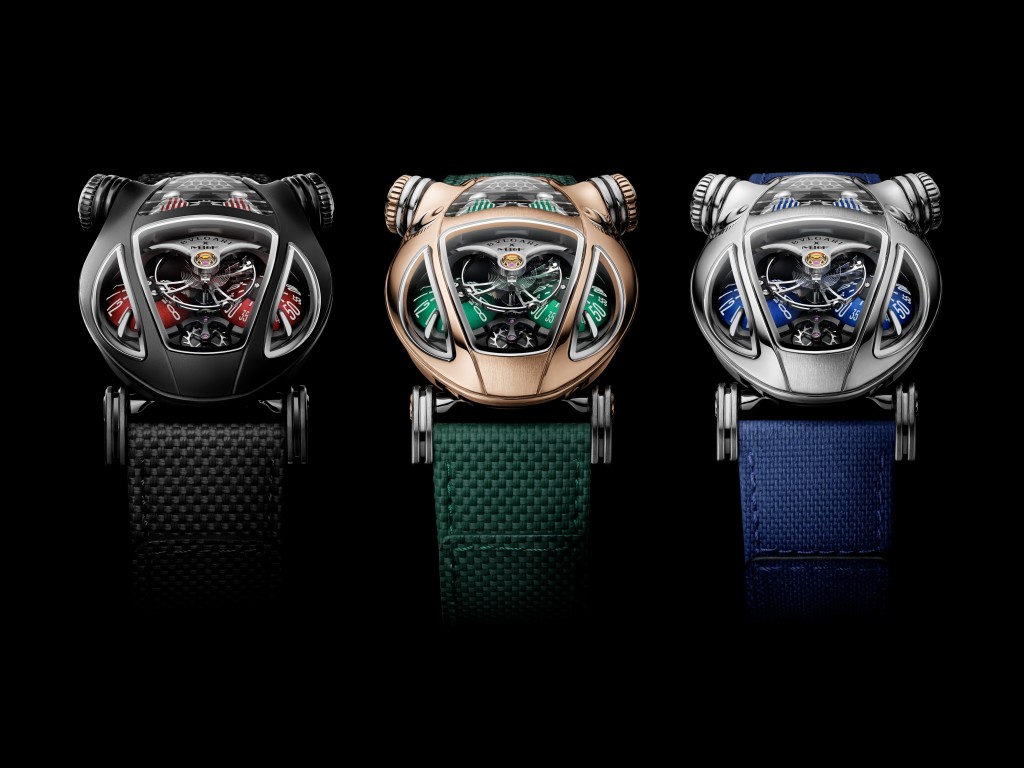 Bvlgari x MB&F Serpenti，Bvlgari X MB&F Serpenti備有玫瑰金、鈦金屬和PVD不鏽鋼三個款式，各限量33枚。錶殼：53 x 39 x 18mm玫瑰金、鈦金屬或PVD不鏽鋼/ 機芯：手上鏈/ 限量：各33枚/ 售價：玫瑰金170,000美元、鈦金屬或PVD不鏽鋼148,000美元。
