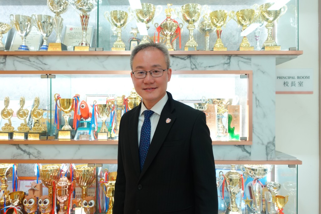  保良局陸慶濤小學黃志揚校長（圖片來源：受訪者提供）