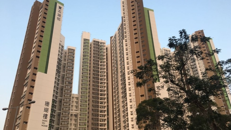 上水寶石湖邨發生墮樓案。資料圖片