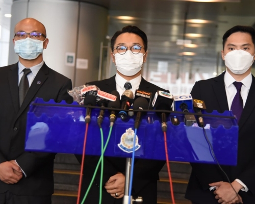 警方拘捕兩名男子涉滋擾司法人員。