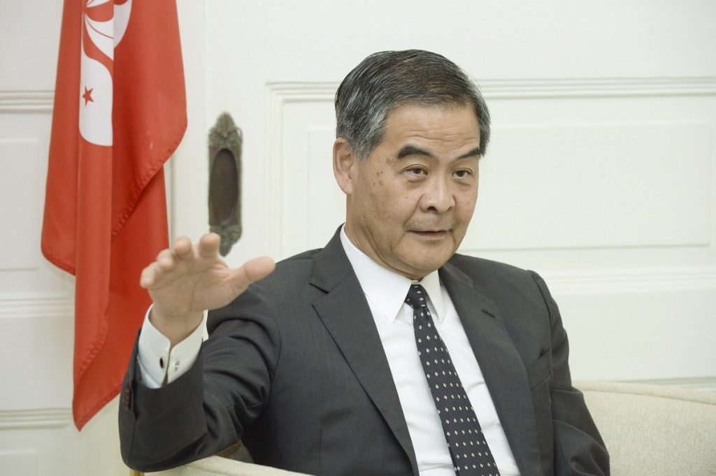 梁振英近日批評教育局局長楊潤雄「為官避事平生恥」。資料圖片