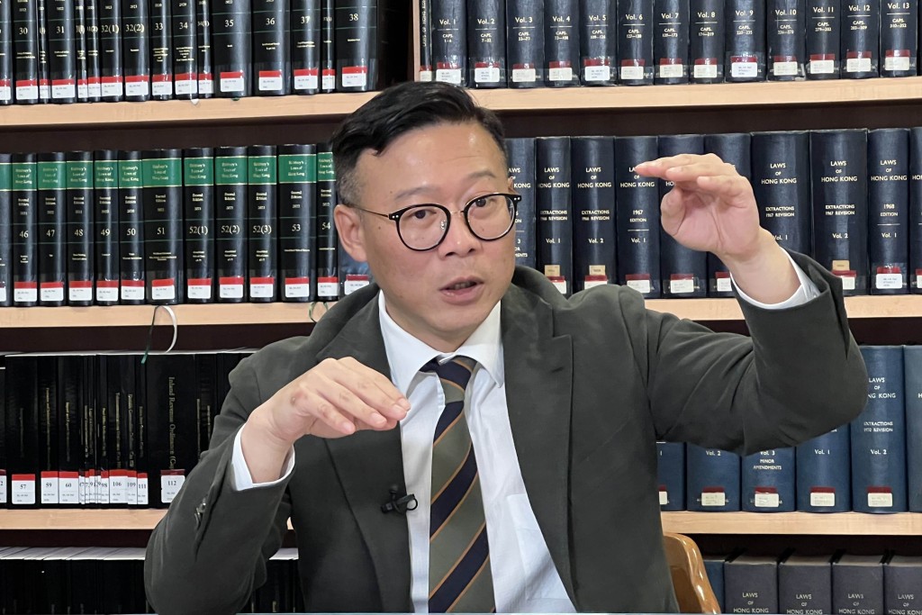 張國鈞指，律政司將於8月底至9月舉行招聘開放日，將交棒由青年政府律師負責主持。盧江球攝