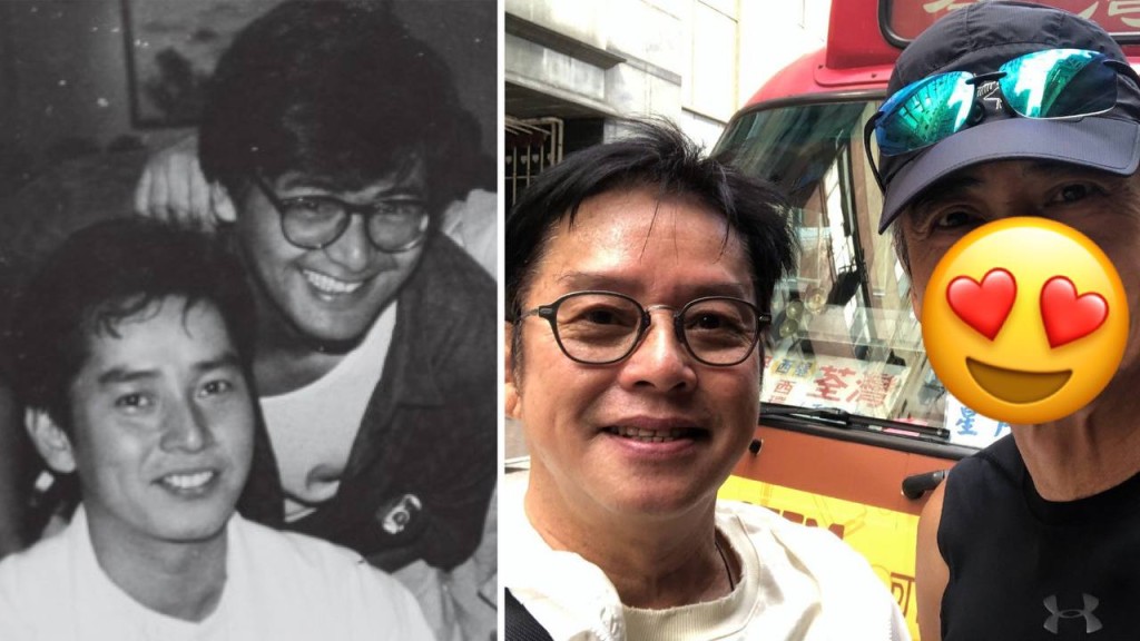 72歲譚詠麟巧遇國際巨星周潤發 狀態fit到網民讚:嬰兒肥還沒退!