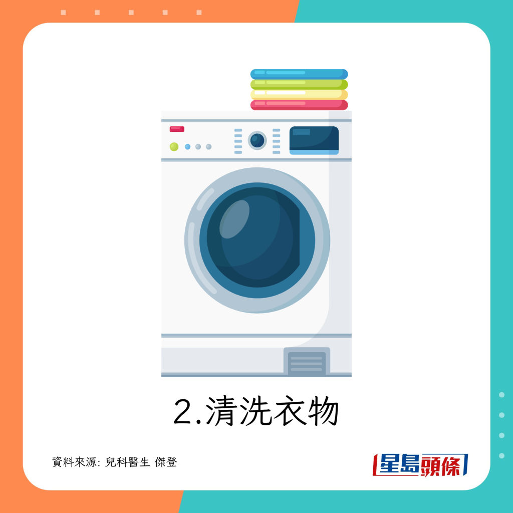 2.清洗衣物
