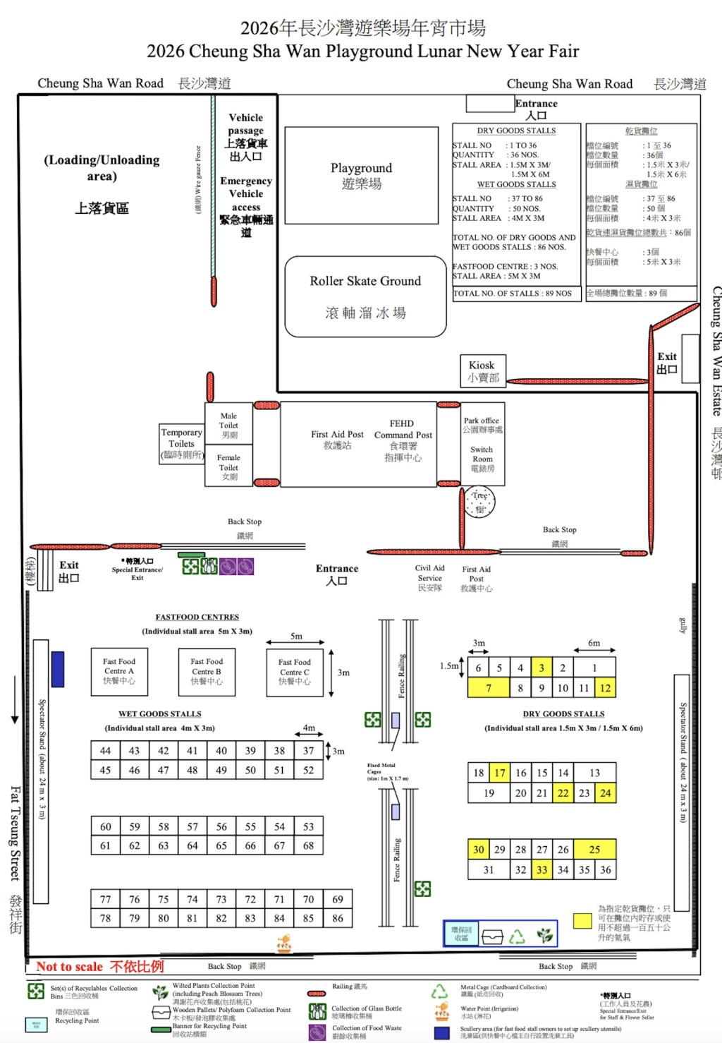 深水埗長沙灣遊樂場。食環署圖片 深水埗長沙灣遊樂場。食環署圖片