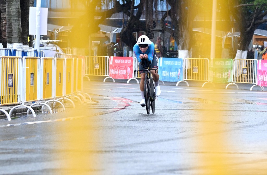 伍柏亨以46分43秒98的成績獲得第4。官方圖片 伍柏亨以46分43秒98的成績獲得第4。官方圖片