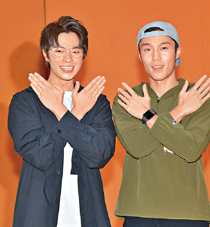 ■林正峰与丁子朗除了一起彩排外，亦会各自练习。
