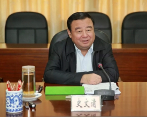 江西省人大常委會原副主任史文清，因嚴重違紀違法而被開除黨籍。網圖