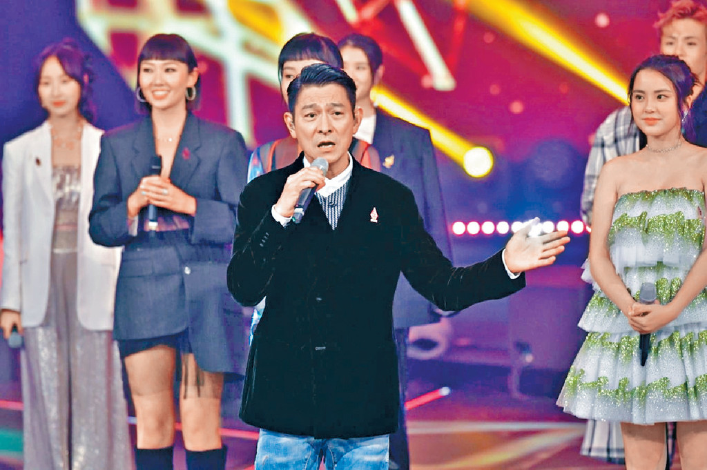 ■劉德華出席香港金曲頒獎禮，力撐樂壇。