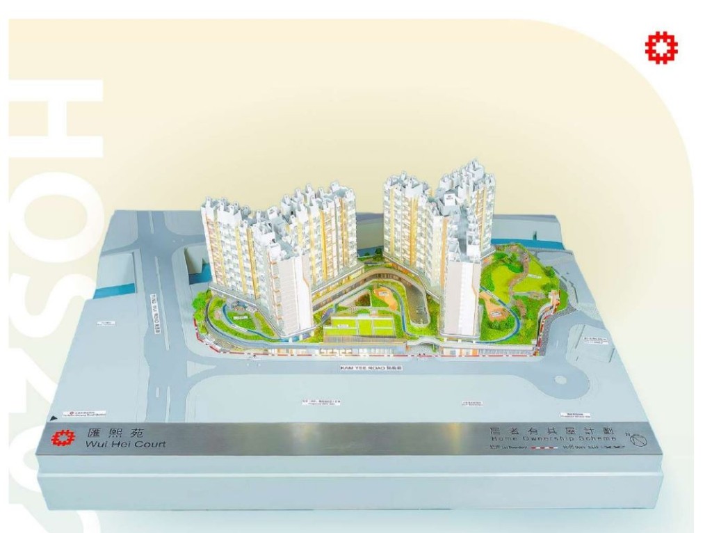 「居屋 2025」新居屋发展项目｜锦田汇熙苑模型
