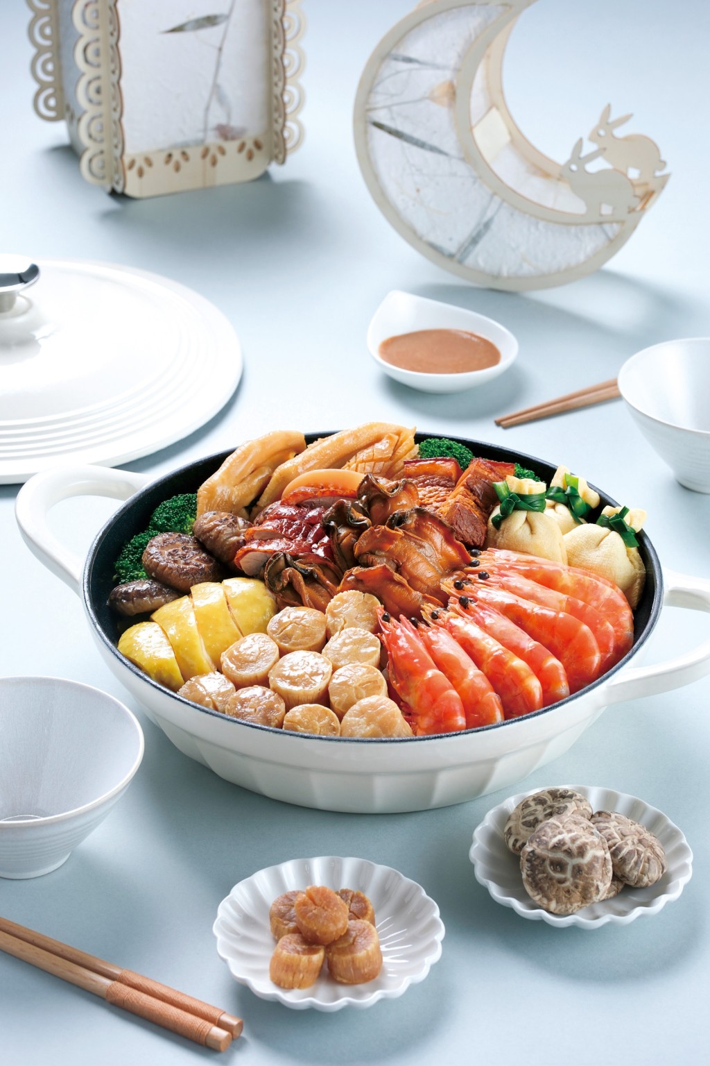 中秋瑤柱褔袋燒味大盆菜（10-12位用） Club 100會員價只售$638（零售價$798）