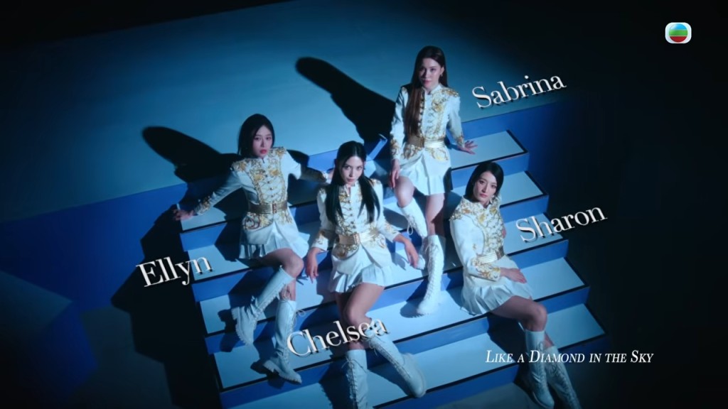 左起：倪樂琳、喬美莎、宋宛穎、邢慧敏