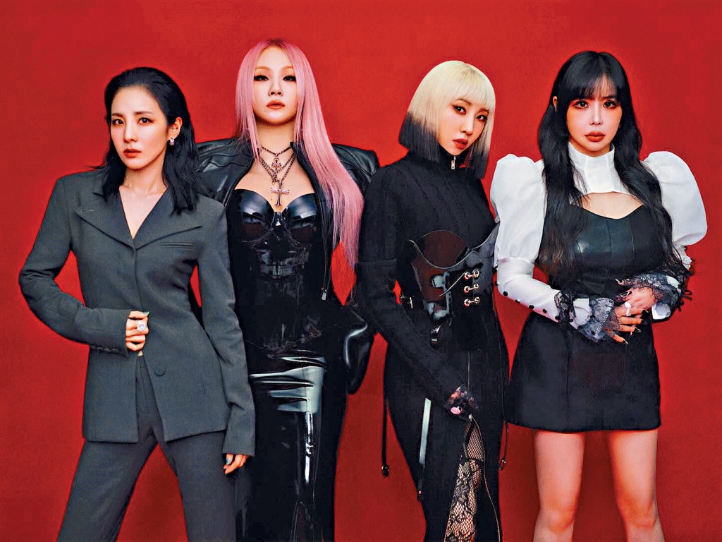 2NE1出道15年，全員合體開世界巡迴演唱會。