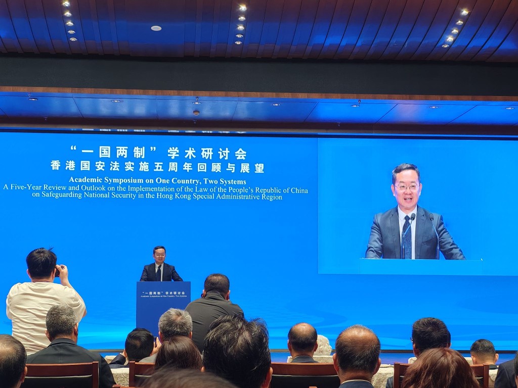 中國社科院院長高翔。楊浚源攝 中國社科院院長高翔。楊浚源攝