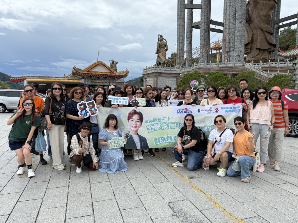 檳城標誌性的宗教建築極樂寺。 檳城標誌性的宗教建築極樂寺。