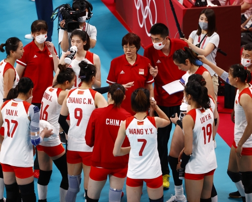 郎平在2021年東京奧運領軍衛冕失敗後，正式離開中國女排總教練崗位。 Reuters