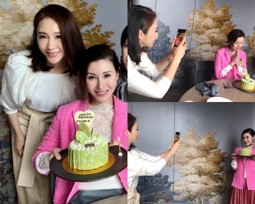 大美人幫大美人拍照，所以嘉欣更加上鏡。（ig圖片）