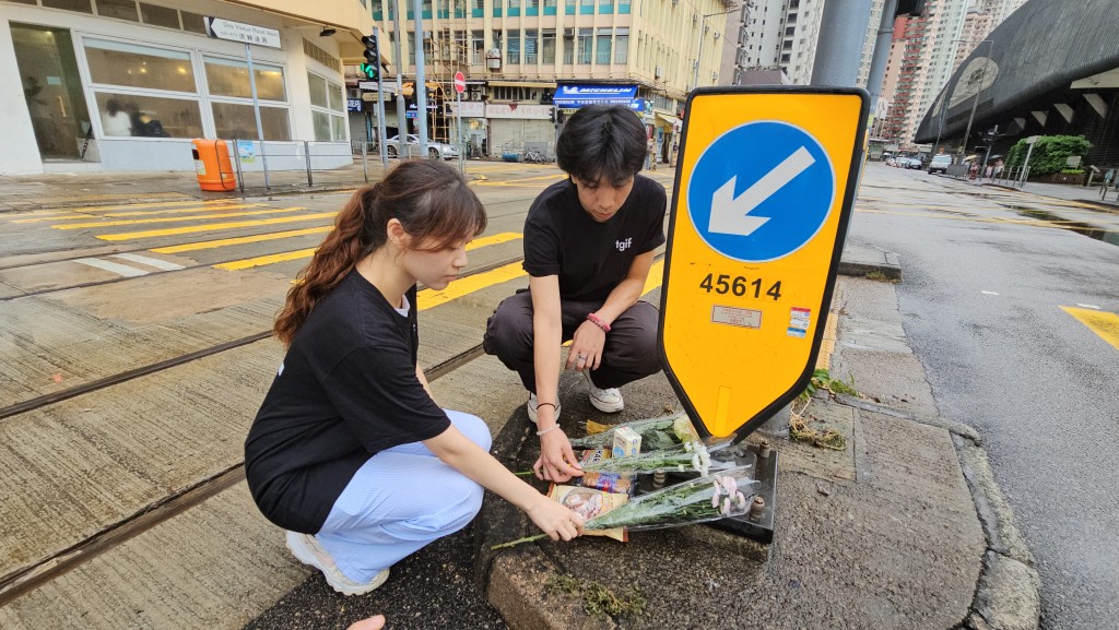 天仔及陳小姐坦言對小妹妹不幸離世感到可惜。徐裕民攝