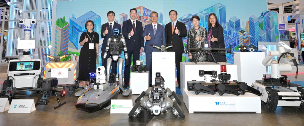 陳茂波上周出席第四屆香港國際創科展。陳茂波網誌