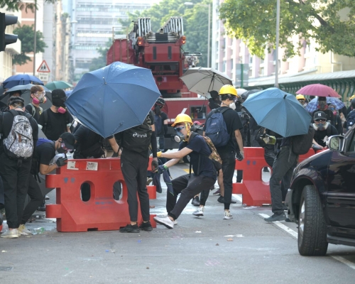 反修例示威。資料圖片