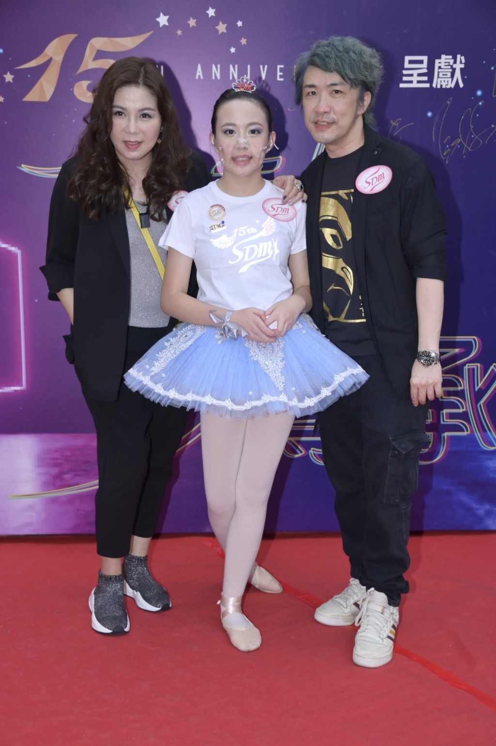 張崇德和太太劉美娟的女兒張日晴已經12歲。