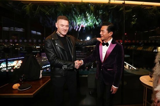 占士丁丁曾因工作見過不少香港名人明星,當中包括古天樂。 占士丁丁曾因工作見過不少香港名人明星,當中包括古天樂。