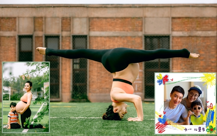 刘璇呢吓倒立一字马超厉害。