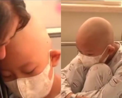 白血病女孩遭親人棄醫院。(網圖)