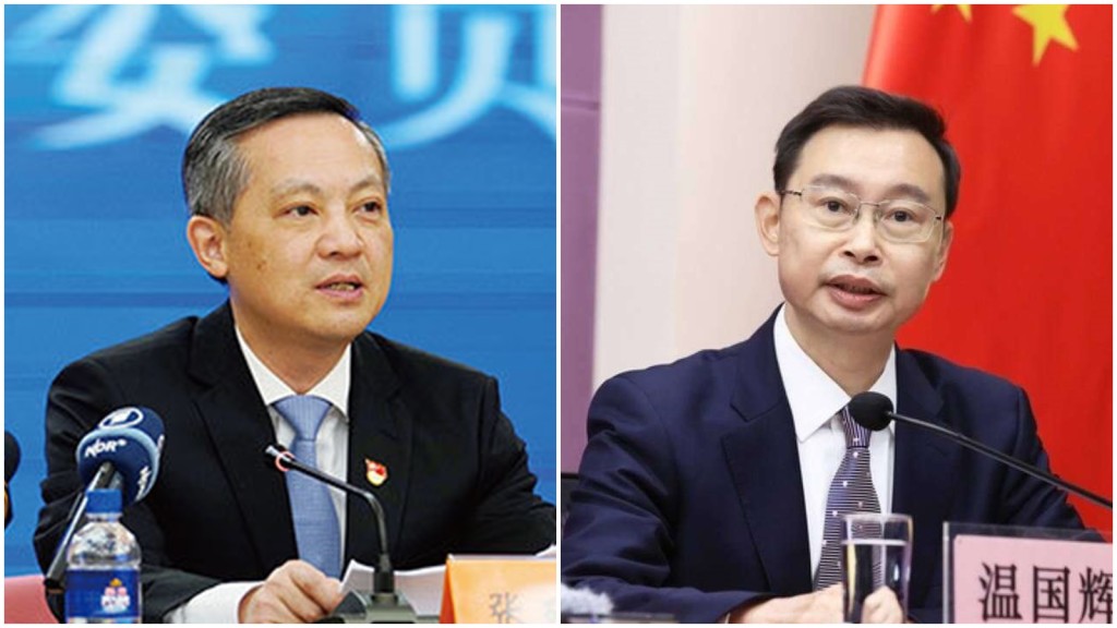 張碩輔（左）及溫國輝（右）。資料圖片