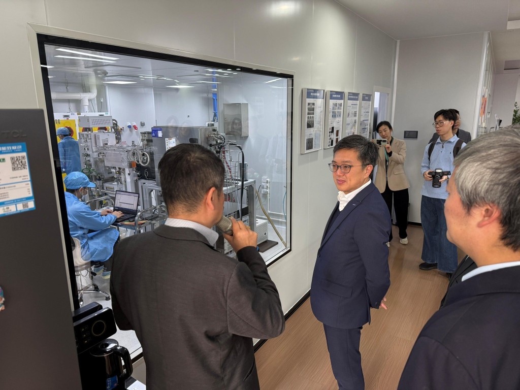 蔡傑銘感謝河套發展署一直以來與特區政府及香港園區公司緊密配合。