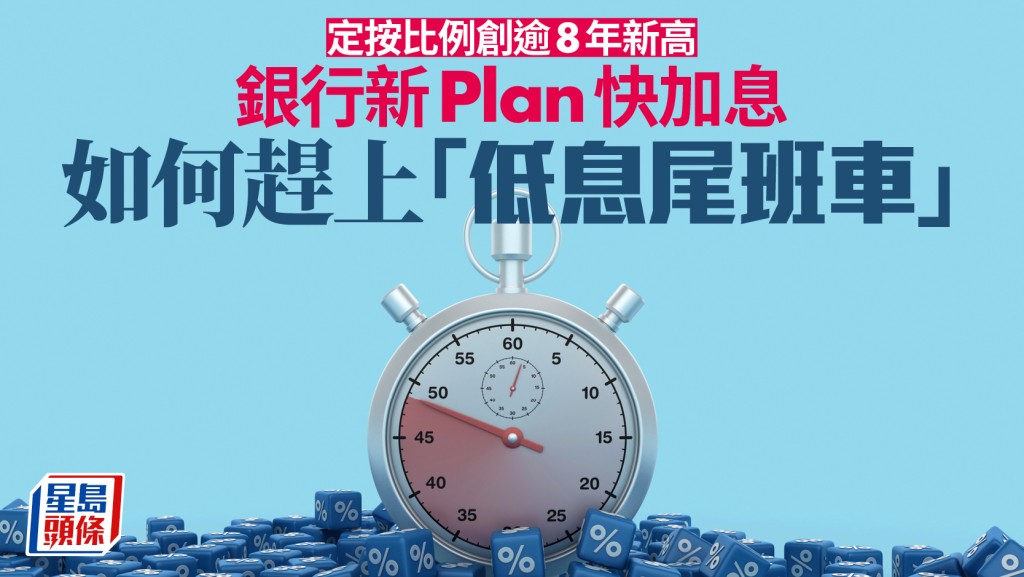 定按比例創逾8年新高 銀行新Plan快加息 如何趕上「低息尾班車」｜曹德明
