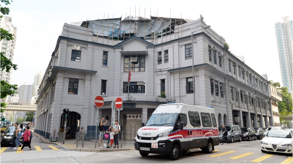 油麻地警署。資料圖片 油麻地警署。資料圖片