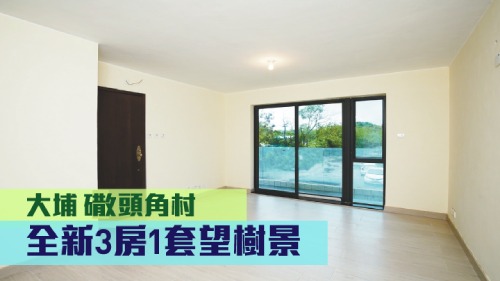 大埔汀角路全新村屋,建築面積700方呎,現時叫價700萬。
